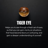 Tiger Eye & Silver Beads Cuff Bracelet - My Harmony Tree