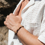 Agarwood & Gold Beads Bracelet - My Harmony Tree