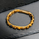 Tiger Eye & Gold Beads Bracelet - My Harmony Tree