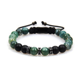 Jade & Black Onyx Beads Bracelet - My Harmony Tree