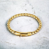 Gold Box Chain Bracelet - My Harmony Tree
