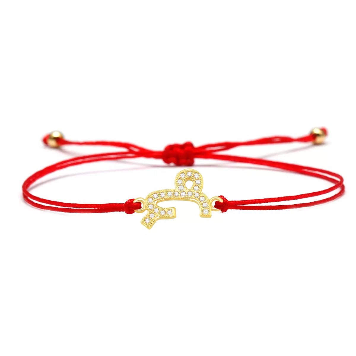 Capricorn Zodiac Red String Protection Bracelet - MY HARMONY TREE