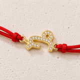 Capricorn Zodiac Red String Protection Bracelet