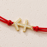 Sagittarius Zodiac Red String Protection Bracelet