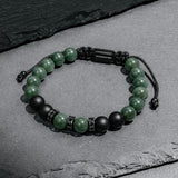 Jade & Black Onyx Beads Bracelet
