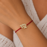 Virgo Zodiac Red String Protection Bracelet