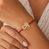 Leo Zodiac Red String Protection Bracelet