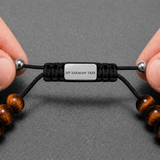 Tiger Eye & Silver Beads Bracelet