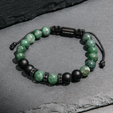 Jade & Black Onyx Beads Bracelet