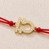 Libra Zodiac Red String Protection Bracelet