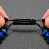 Lapis Lazuli & Black Onyx Beads Bracelet