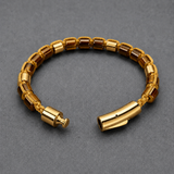 Tiger Eye & Gold Beads Bracelet