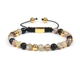 Agate & Gold Beads Bracelet - My Harmony Tree